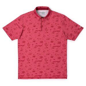 2 FOR $70:  Breakfast Balls Sleeve Polo | Red Oasis Size M | RSVLTS